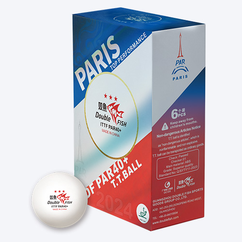Original Double Fish PAR40+ 3-Stars Ping Pong Balls Original Double Fish PAR40+ 3-Stars Ping Pong Balls