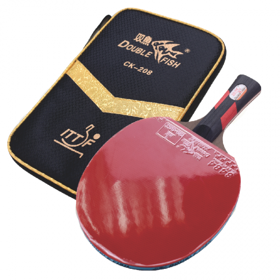 Double Fish Golden Table Tennis Racket