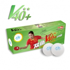 High Quality Double Fish V40+ Volant 2 Stars Table Tennis Ball